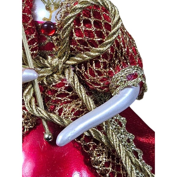 Vtg Kurt S Adler The Mystique Collection Hand Blown Glass Ornament Red Queen - Picture 5 of 11